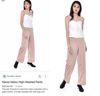 Pants velvet