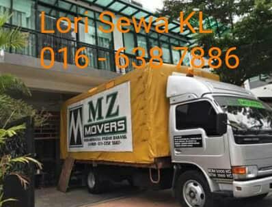 Lori sewa pindah barang rumah MZ
