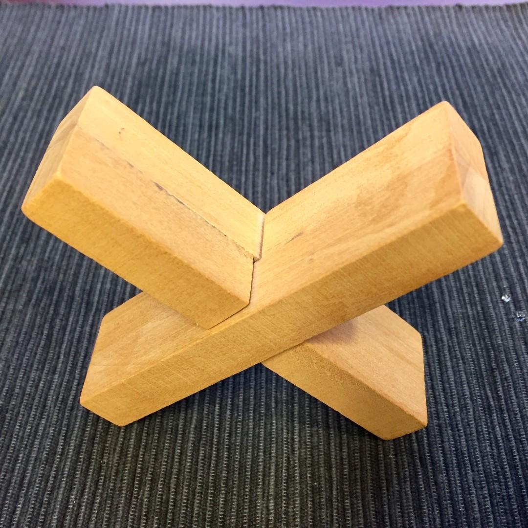 3d Wooden Puzzle The Wooden Cross Toys Games Others On Carousell