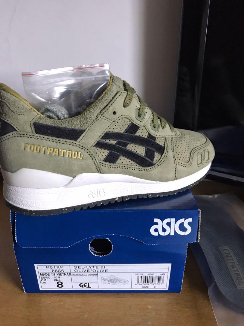asics footpatrol squad