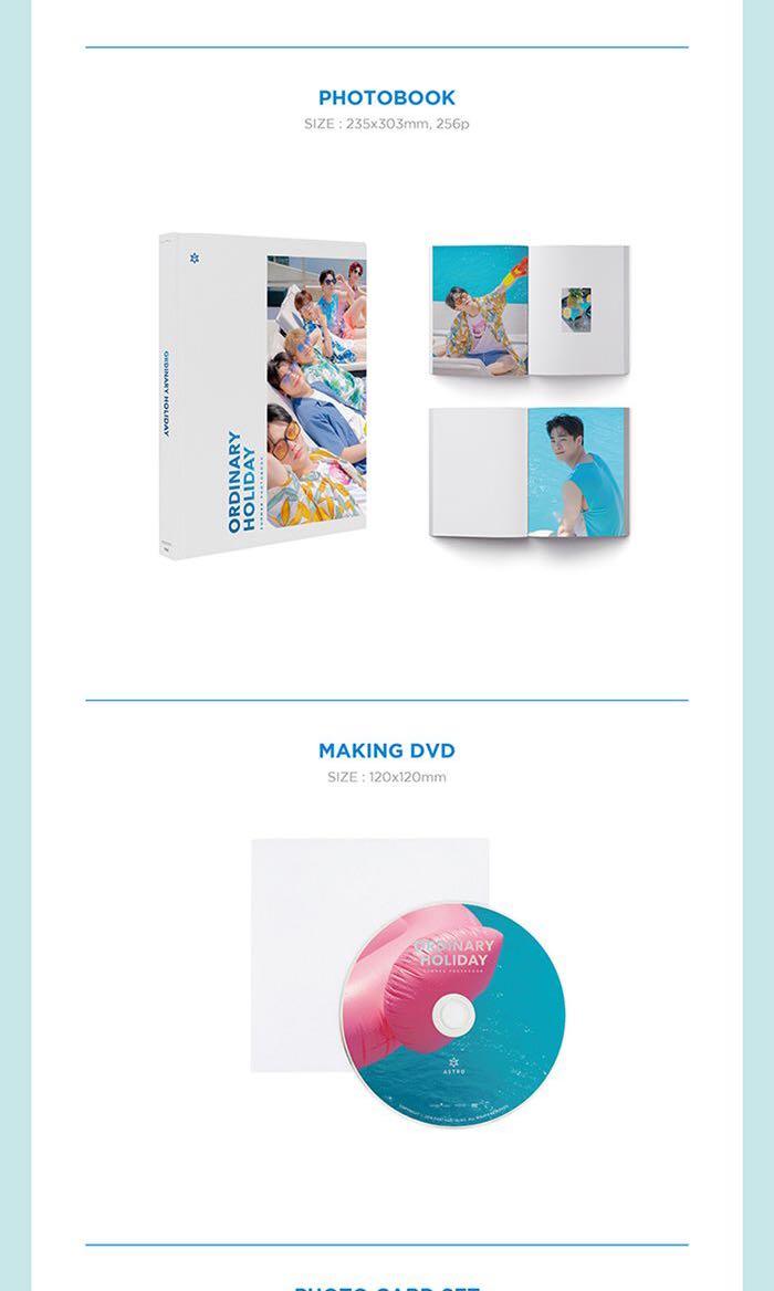 ASTRO - Astro Summer Photobook (Ordinary Holiday), Hobbies & Toys ...