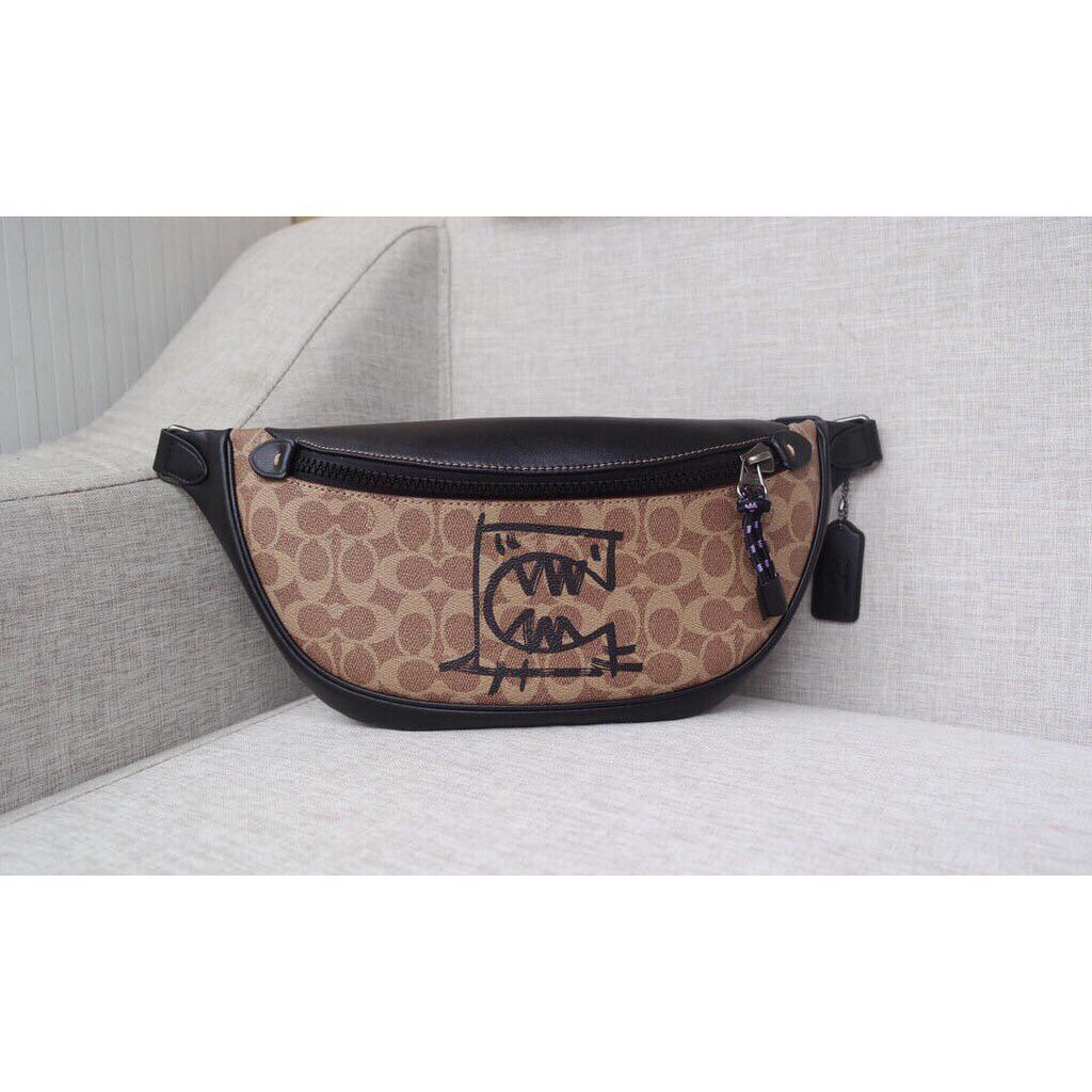 authentic coach belt bag