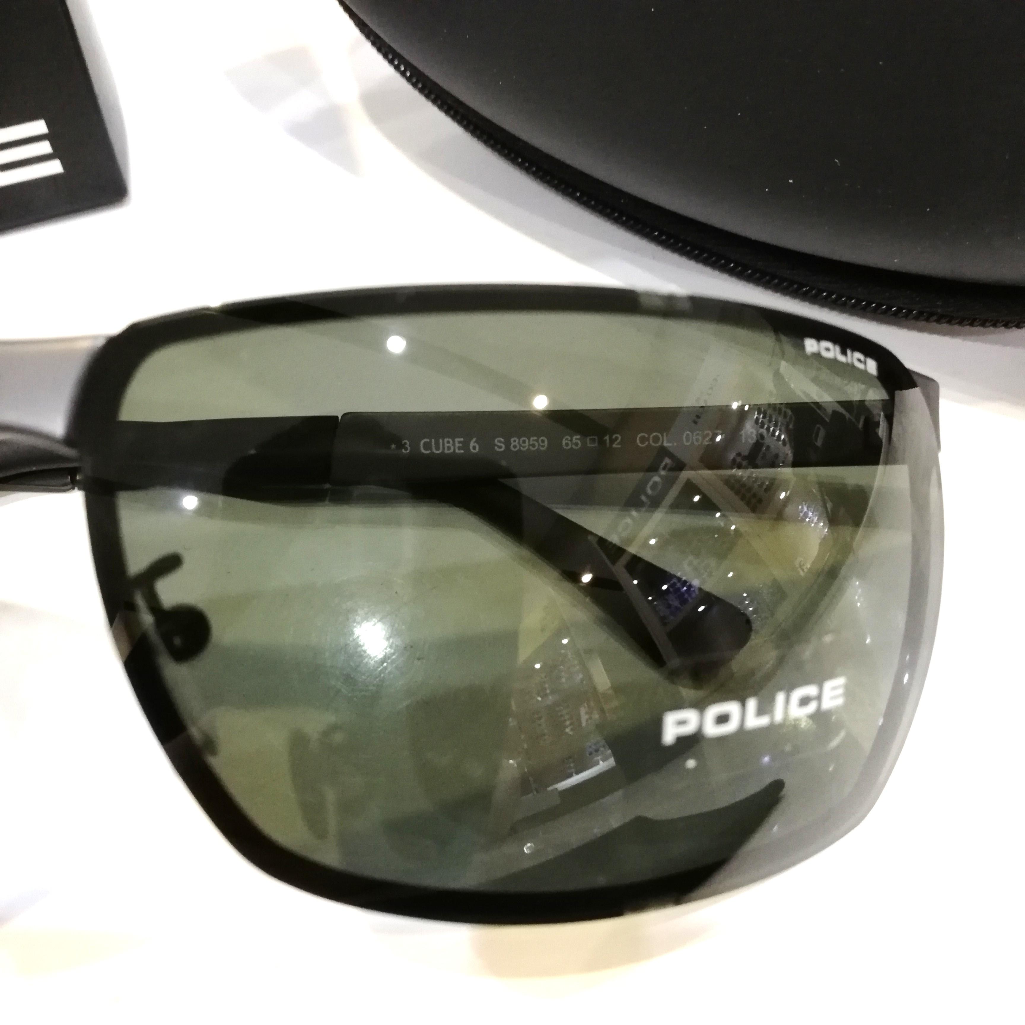 Authentic POLICE Sunglasses Aviator (S8959 COL 0627), Men's