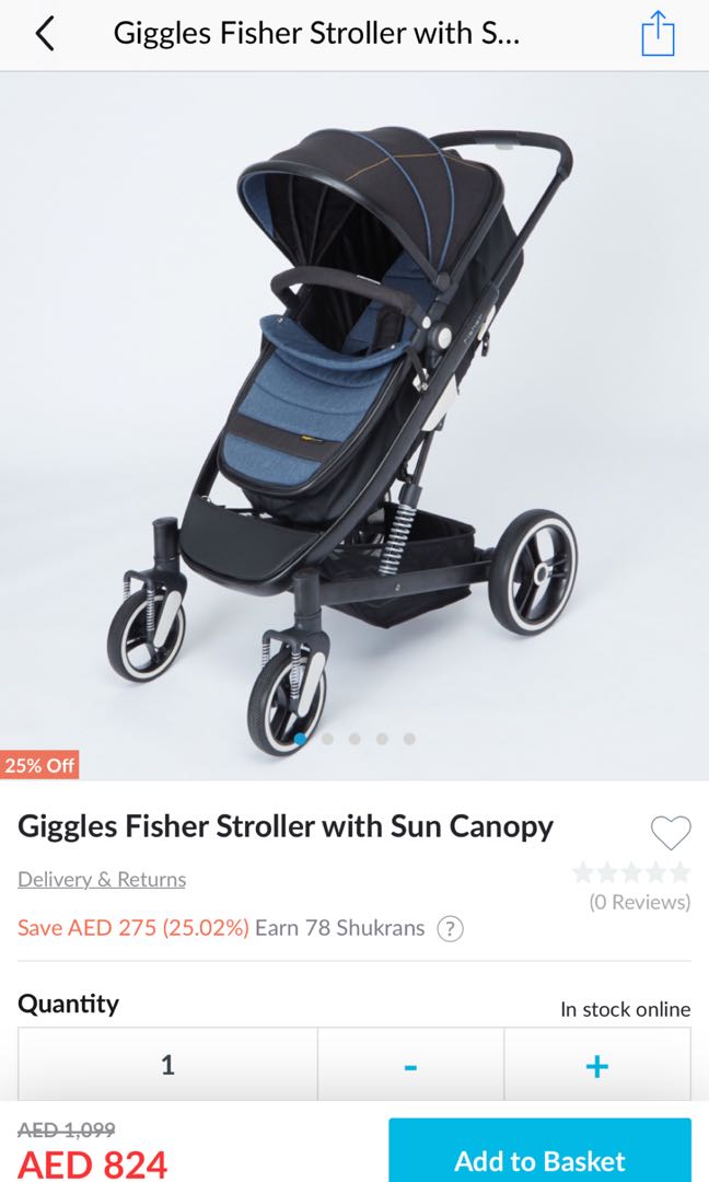 Babyshop Giggles Fisher Stroller