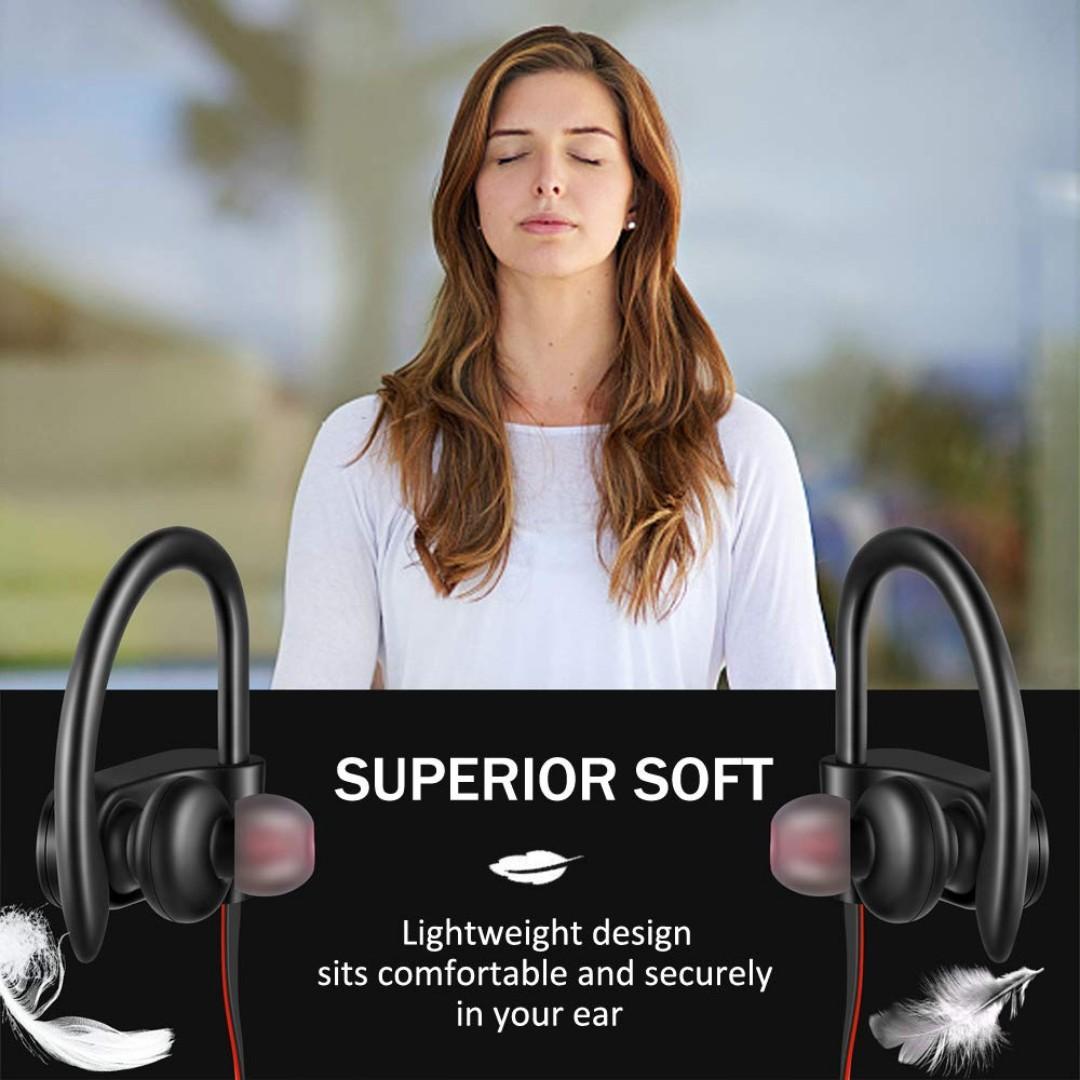 Otium Bluetooth Headphones Best Wireless Sports Earphones Wmic Ipx7