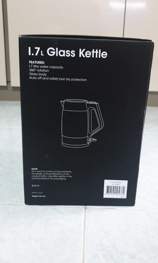 Bellini 1.5l Glass Kettle