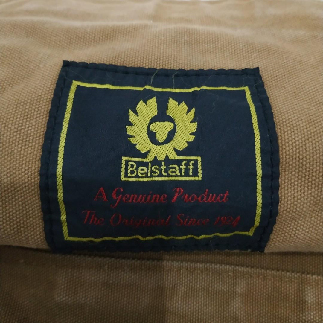 Belstaff Colonial Messenger Bag - Colonial tag and label