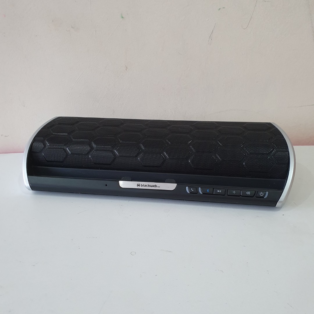 Blackweb soundwave bluetooth portable wireless speaker, Audio