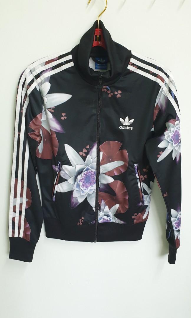 adidas flower bomber jacket