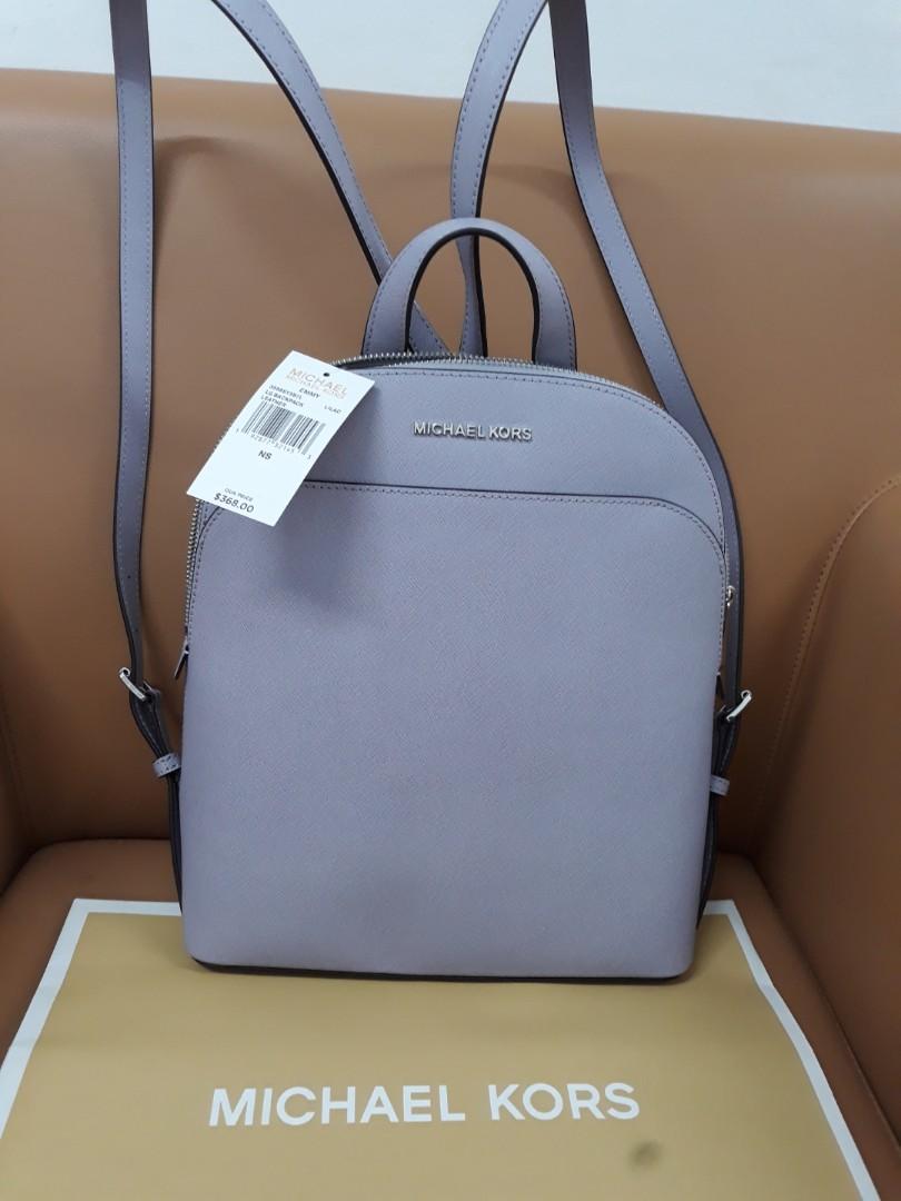 Michael kors lilac backpack sales
