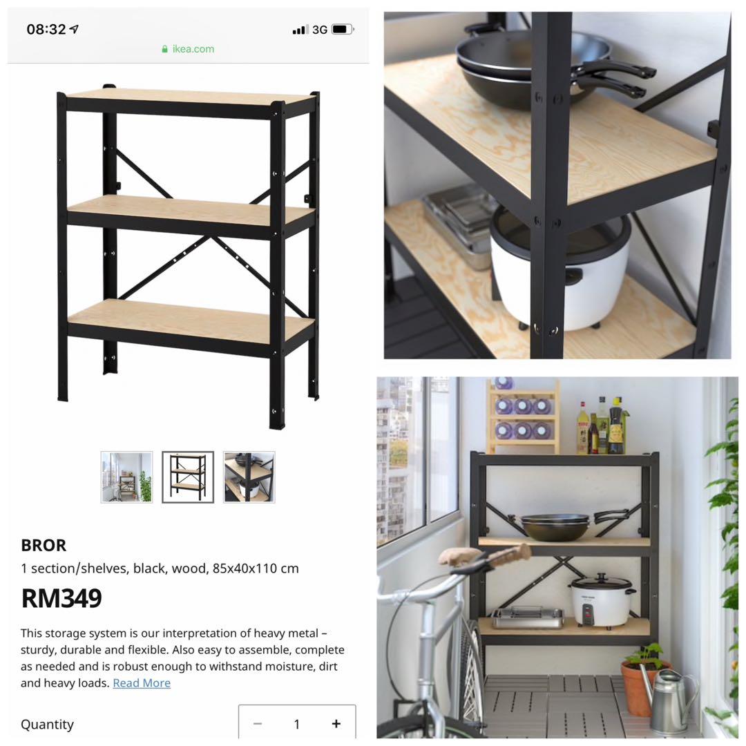 Bror Ikea Kitchen Cabinet Storage On Carousell