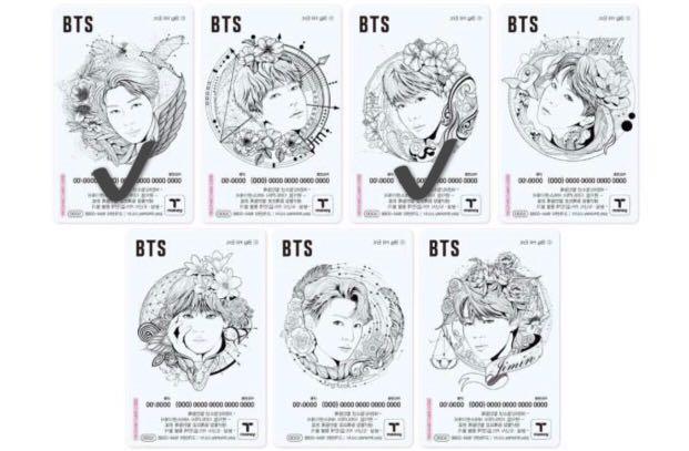 Bts Tmoney Card Entertainment K Wave On Carousell