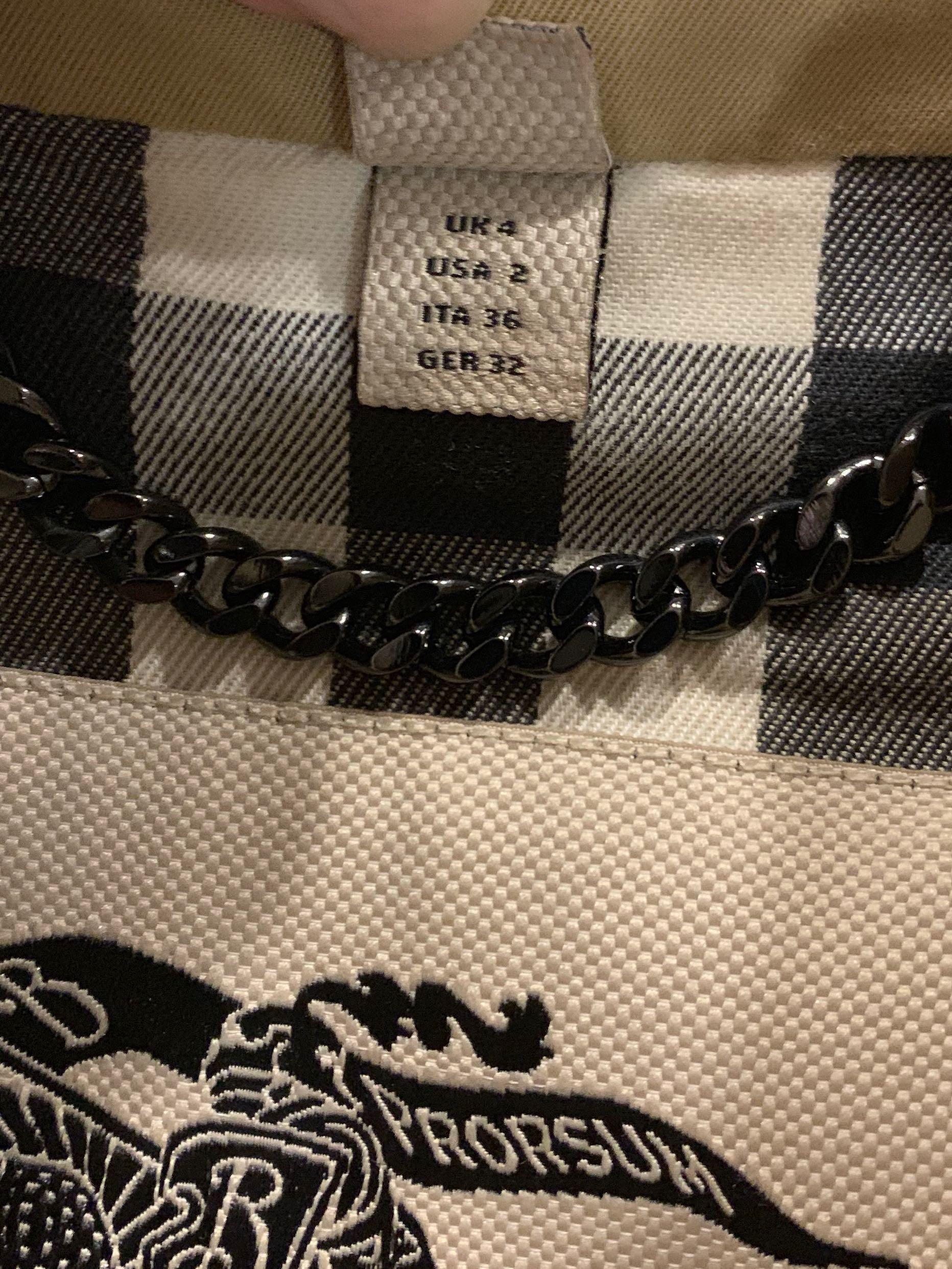Burberry uk deals size 4