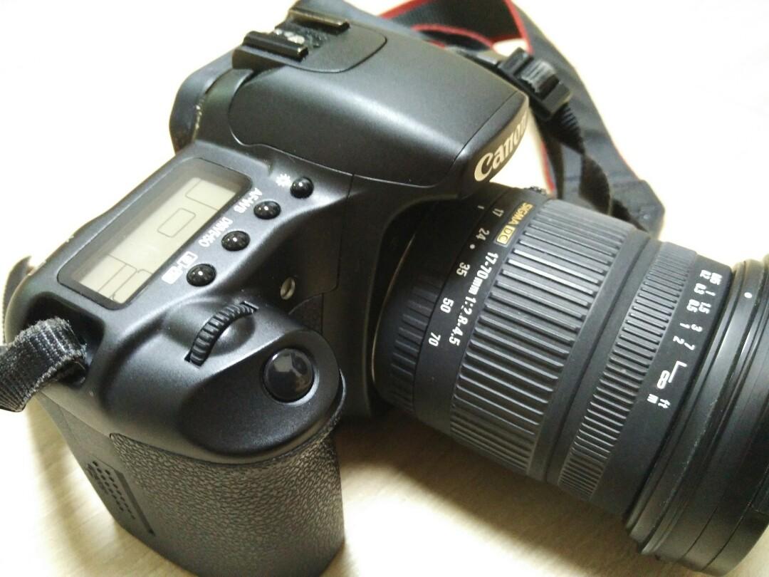 Canon 30D 連sigma 17-70 f2.8-4第一代標準鏡, 攝影器材, 鏡頭及裝備