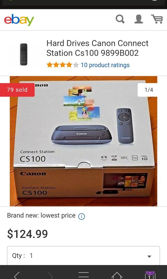 Canon Cs100 Connect Station Electronics Others On Carousell