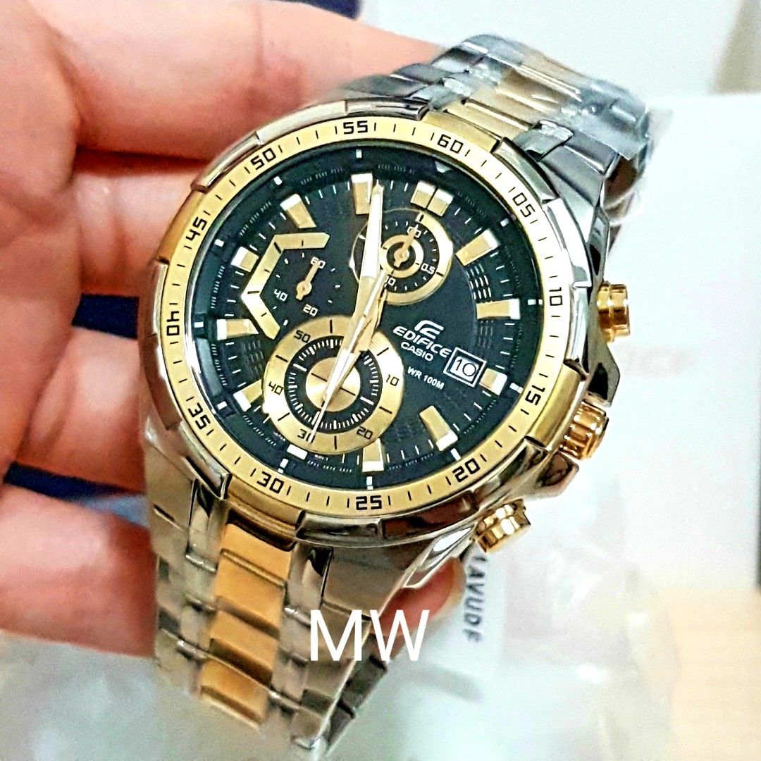 casio edifice two tone