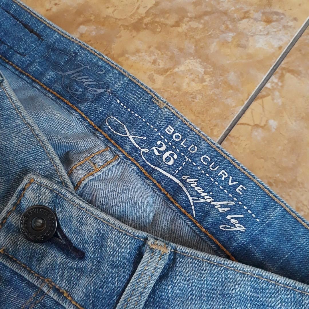 Celana Jeans Levis San Francisco Fit 29, Fesyen Wanita, Pakaian Wanita,  Bawahan Di Carousell