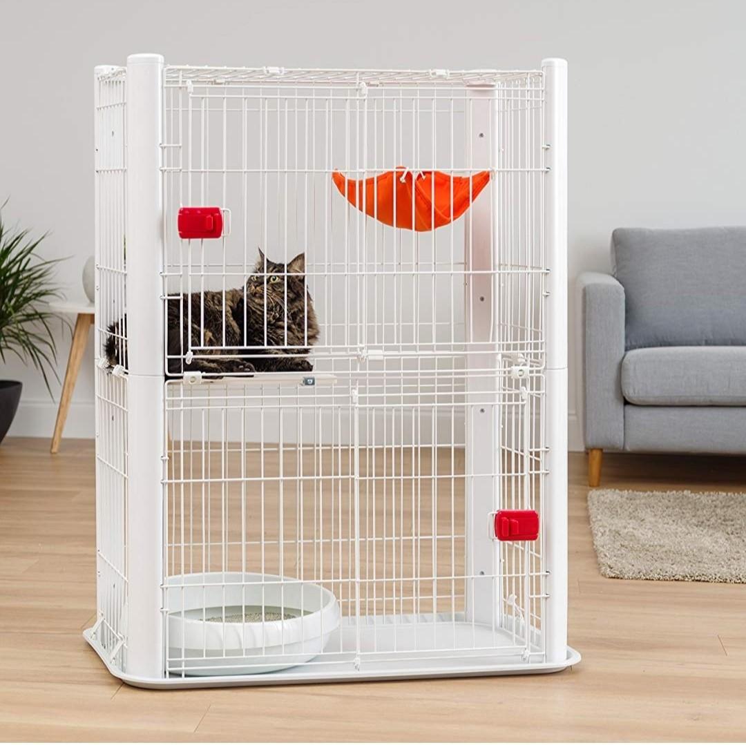 Iris slim cat cage cheap