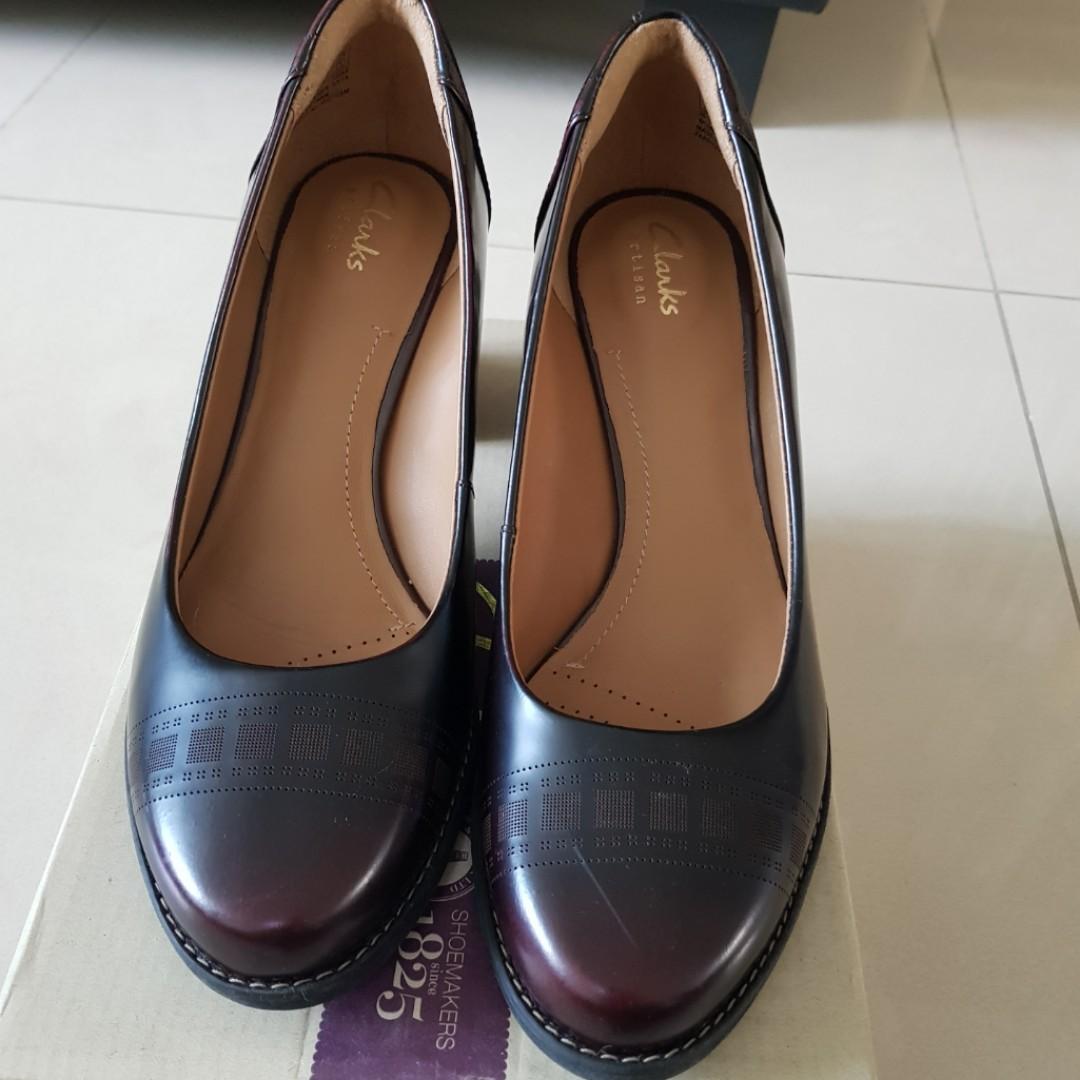 clarks womens shoes heels