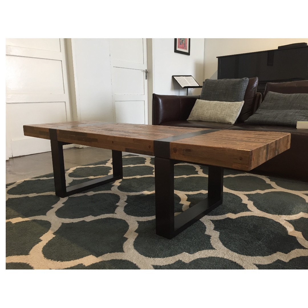 Crate Barrel Seguro Rectangular Coffee Table Brown Crate Barrel Seguro Rectangular Coffee Table Brown