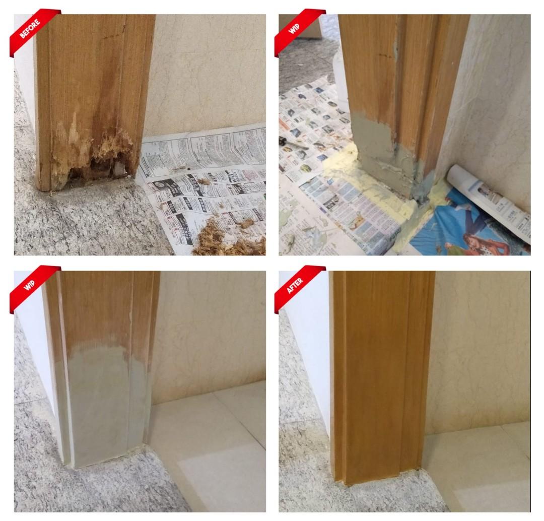 Door Frame N Parquet Repair Services Home Services Home Repairs On Carousell