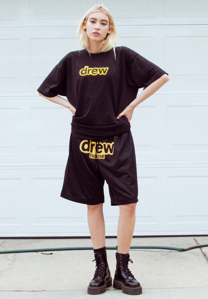 drew house black tee