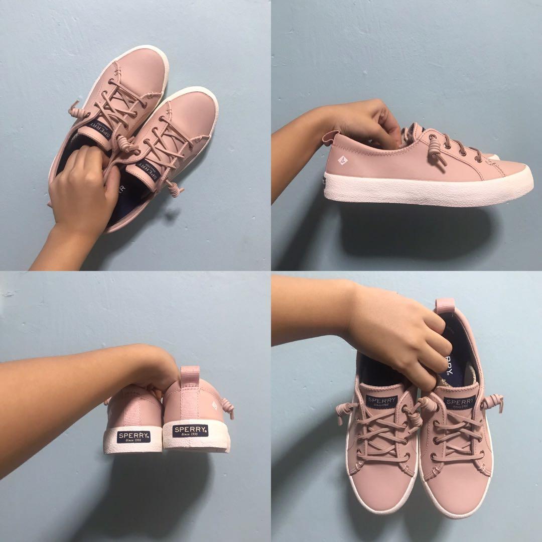 sperry shoes pink