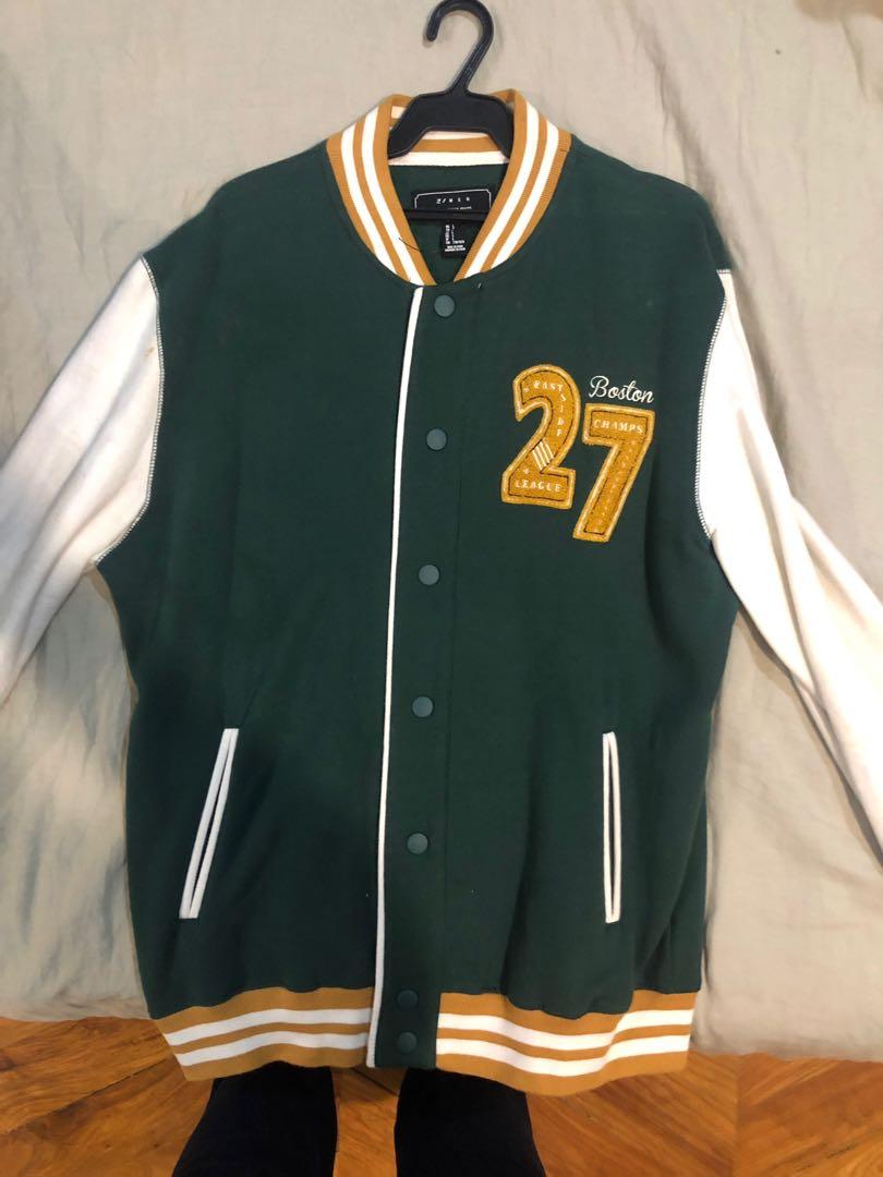 Forever 21 shop varsity jacket mens