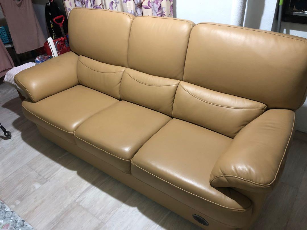 Sofa 3 1 Genuine Leather From Seahorse Furniture Sofas On Sofa 3 1 Genuine Leather From Seahorse