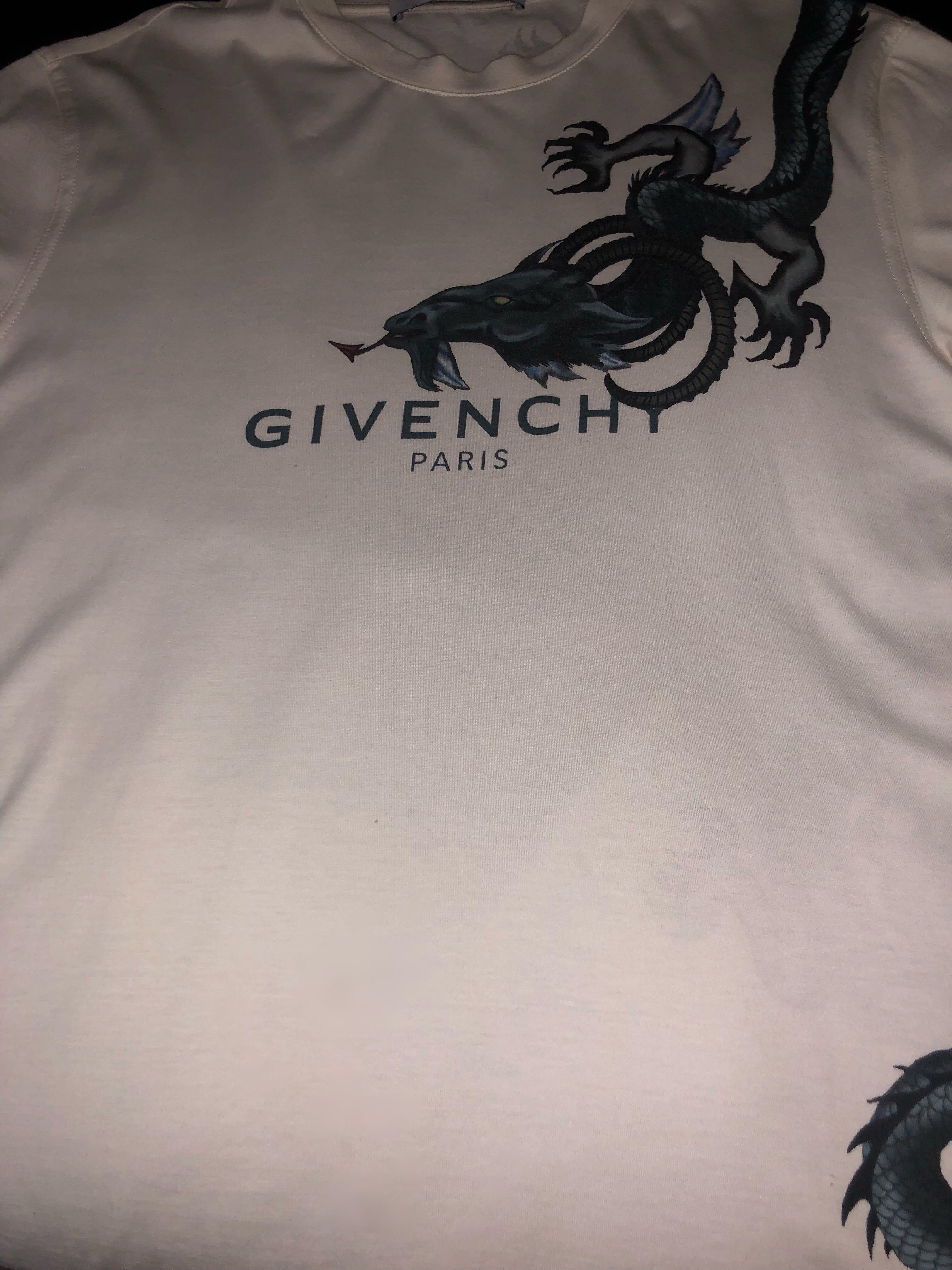 givenchy paris dragon t shirt