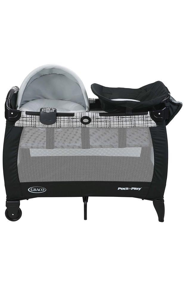 graco pack n play playard newborn napper with soothe surround technology
