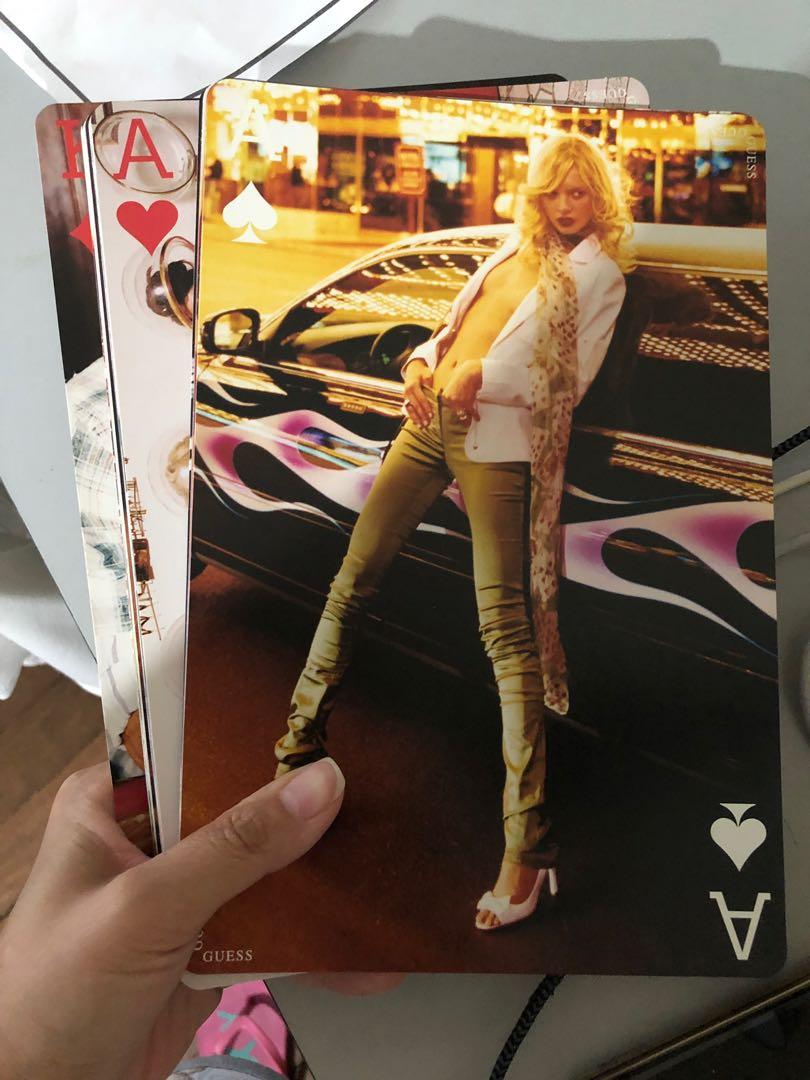 Guess playing card, Hobbies & Toys, Toys & Games on Carousell