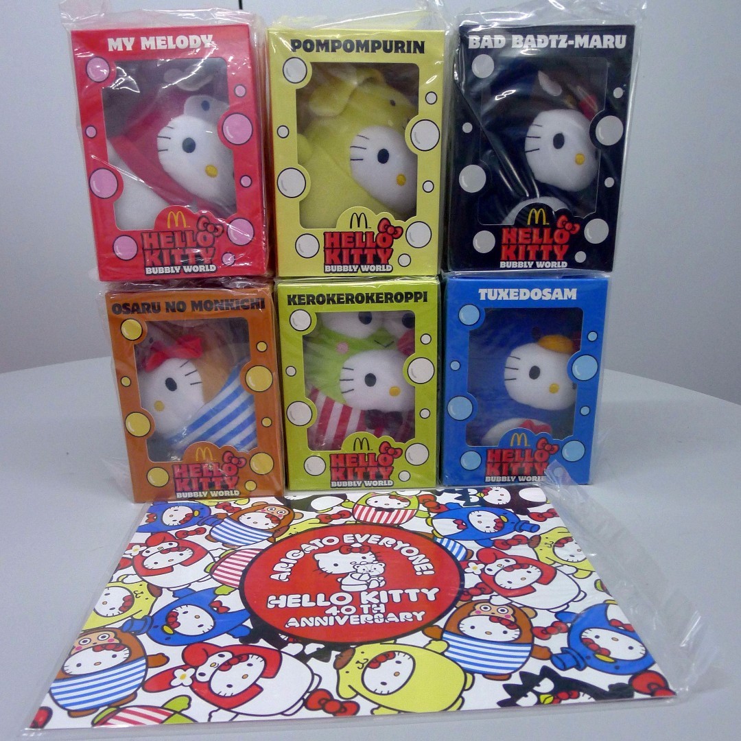 Hello Kitty 40th Anniversary Limited Edition - McDonald's, Hobbies