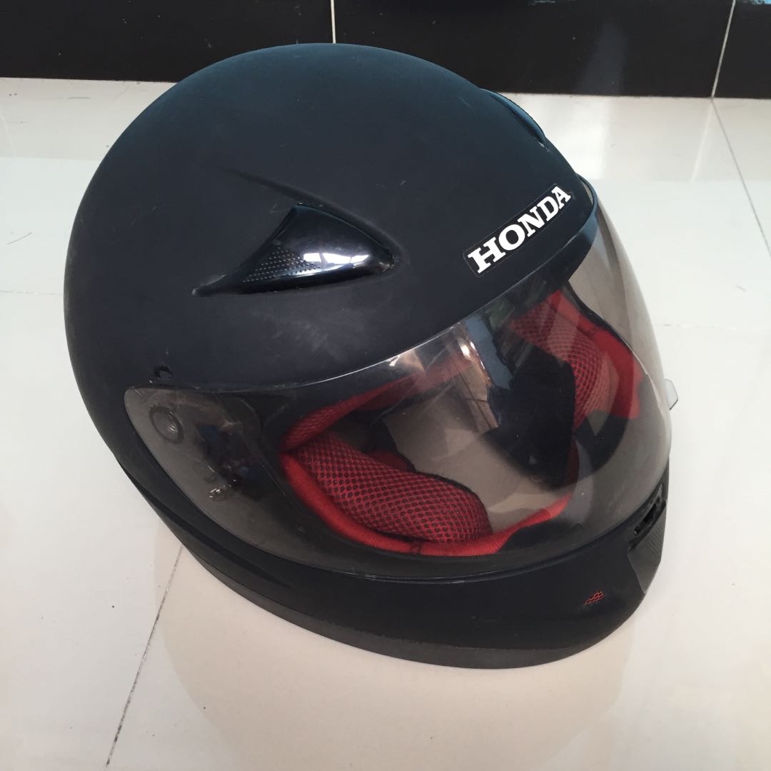 Helm full face top honda