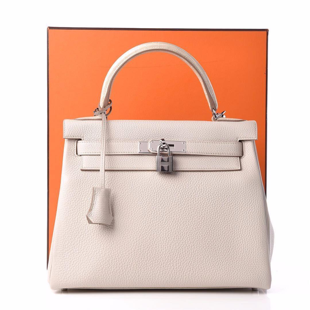 HERMES KELLY RETOURNE 25 ROUGE H TOGO, Luxury, Bags & Wallets on Carousell