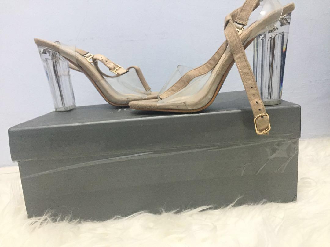 High Heels Kaca Fesyen Wanita Sepatu Di Carousell