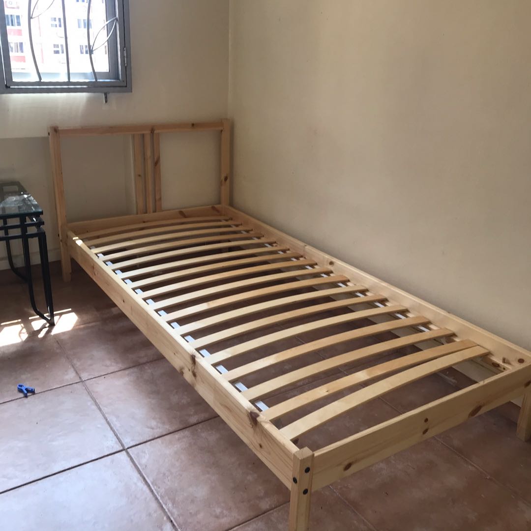 ikea single cot