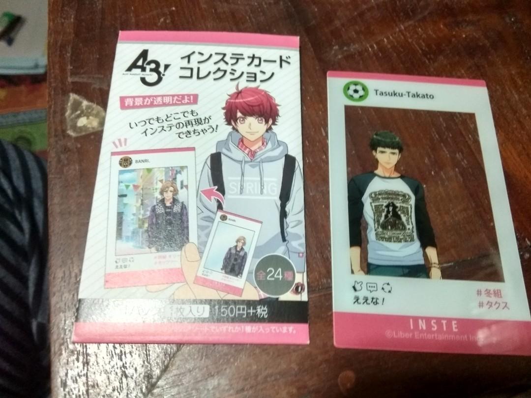Insta Card A3 Tasuku Takato Toys Collectibles Mainan Di Carousell