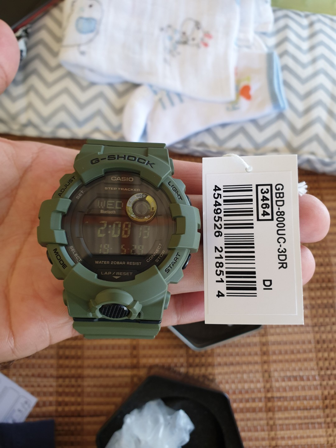 Jam Casio G SHOCK ORIGINAL GDB 800UC 3 Bluetooth Step Tracker 2019