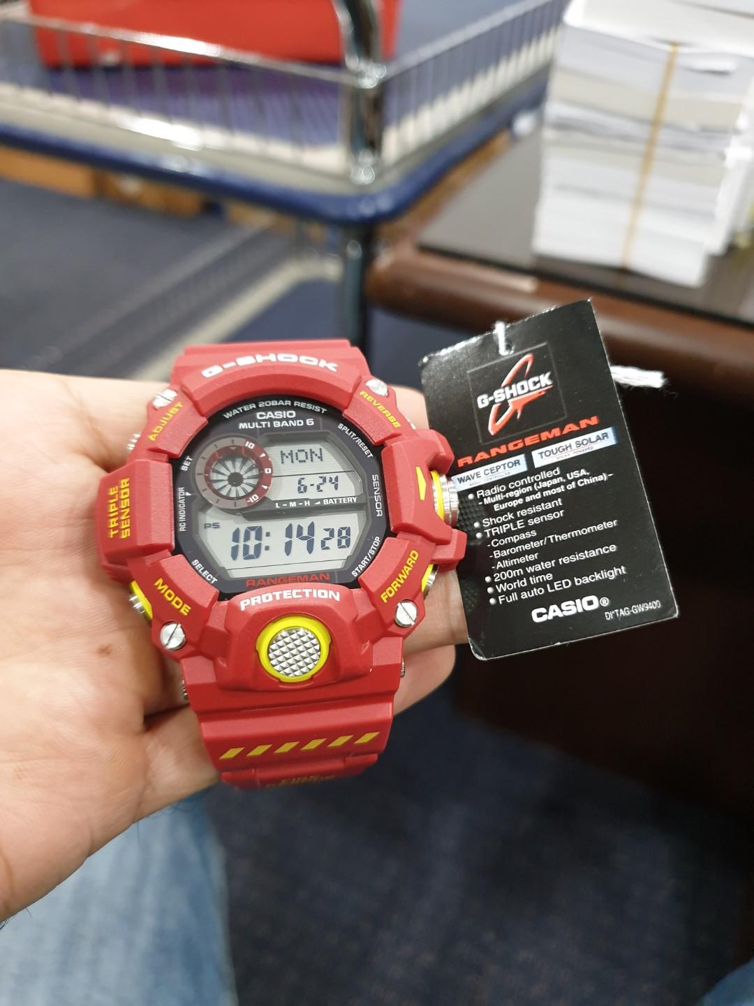 Jam Casio G SHOCK RANGEMAN GW 9400FSD 4D Limited Edition Model