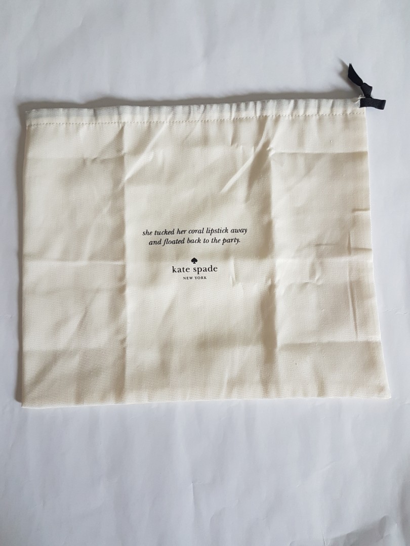 Kate spade cheap dust bag