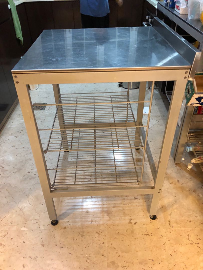 Kitchen stainless steel worktop, Furniture & Home Living, Furniture