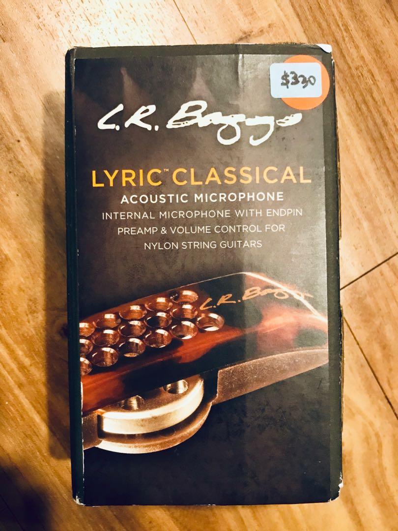 Lr Baggs Lyric Classical Microphone Music Media Music Accessories On Carousell