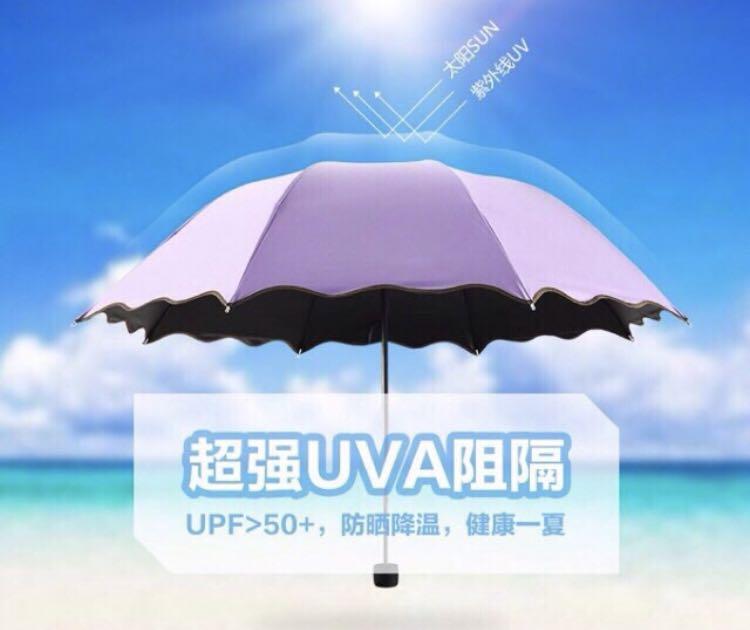 Magic UV Folding Sun/Rain Windproof Flowering Umbrella (Category: Umbrellas) located in Marikina City. Submitted by slayxshop (Listing ID 238261635, Image 1). Description: #winsunniesface.