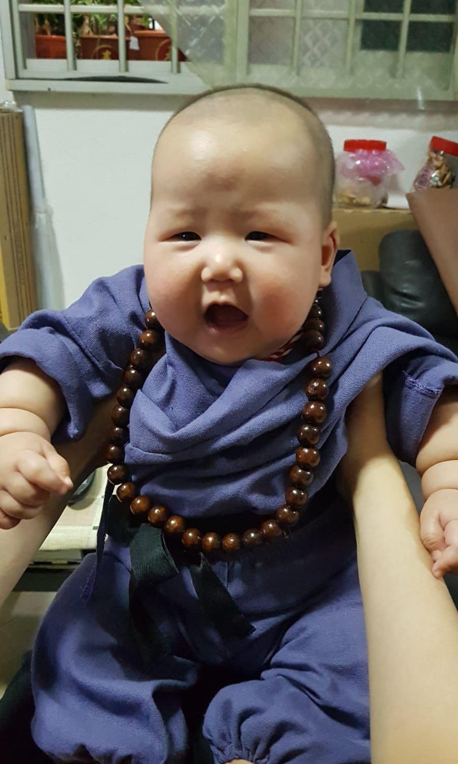 Baby monk outfit sales