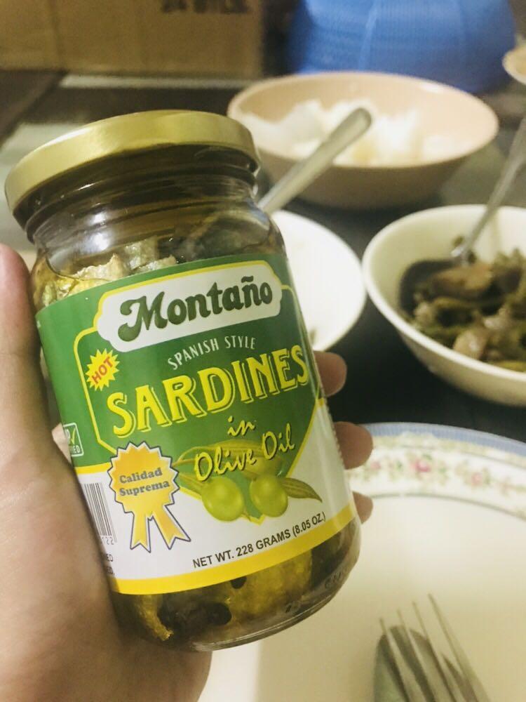 Montaño Sardines in Olive Oil, Food & Drinks, Local Eats on Carousell