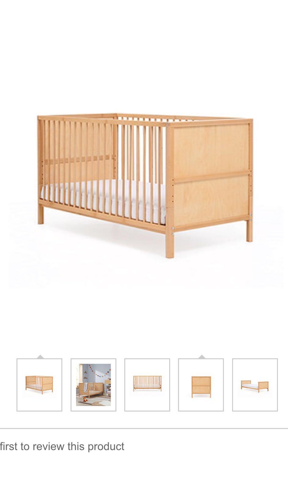 mothercare cots bed
