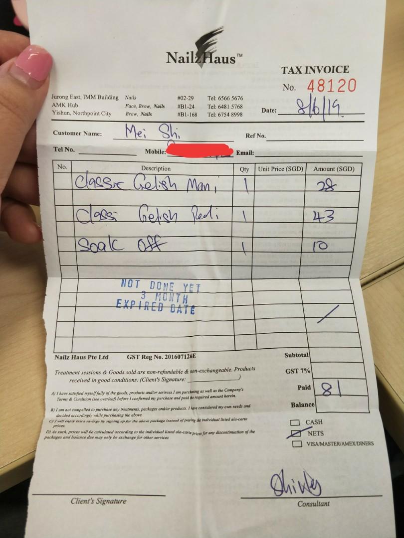 NAIL HAUS (2MONTHS expiry), Beauty & Personal Care, Hands & Nails on