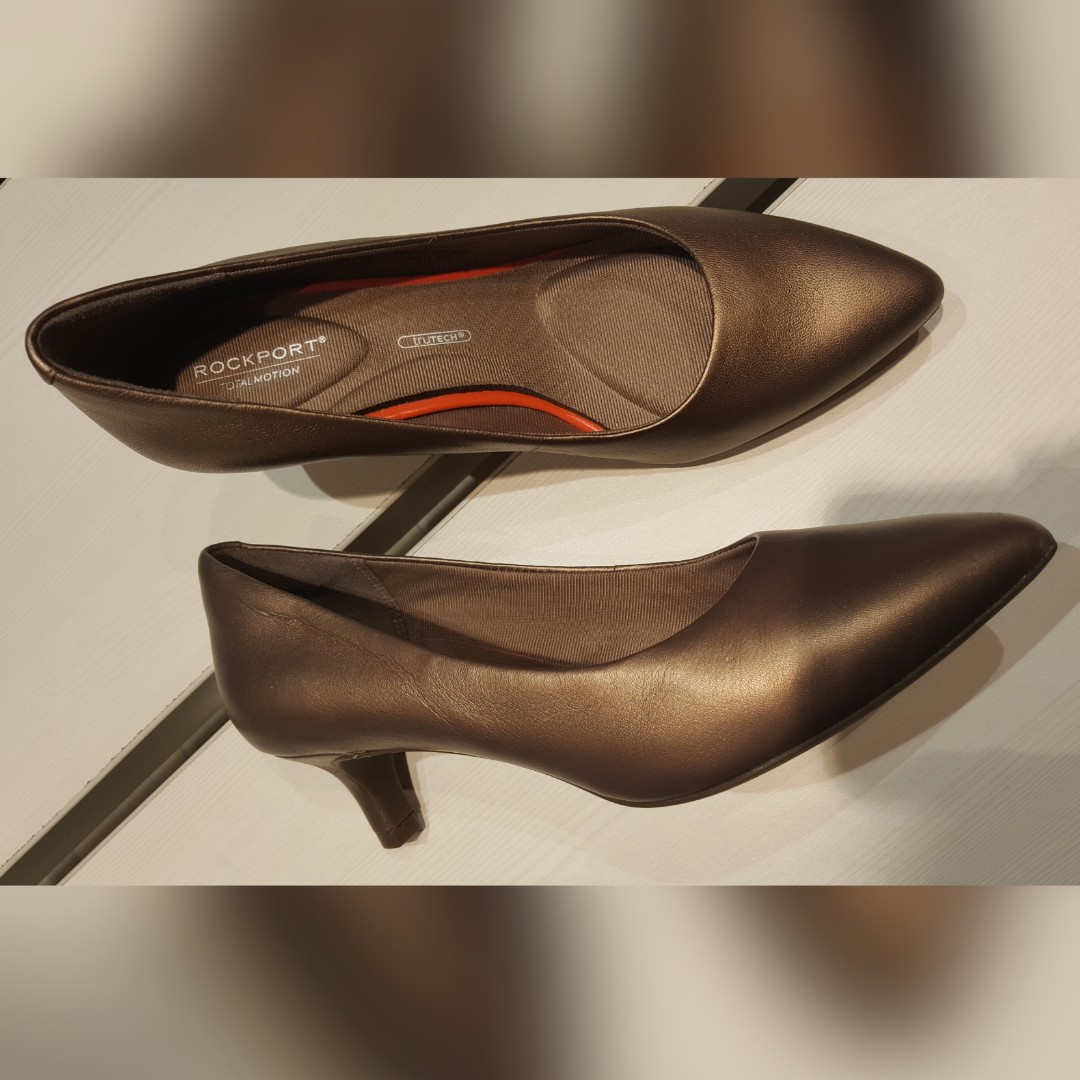 New - Rockport kalila pump shoes bronze 
