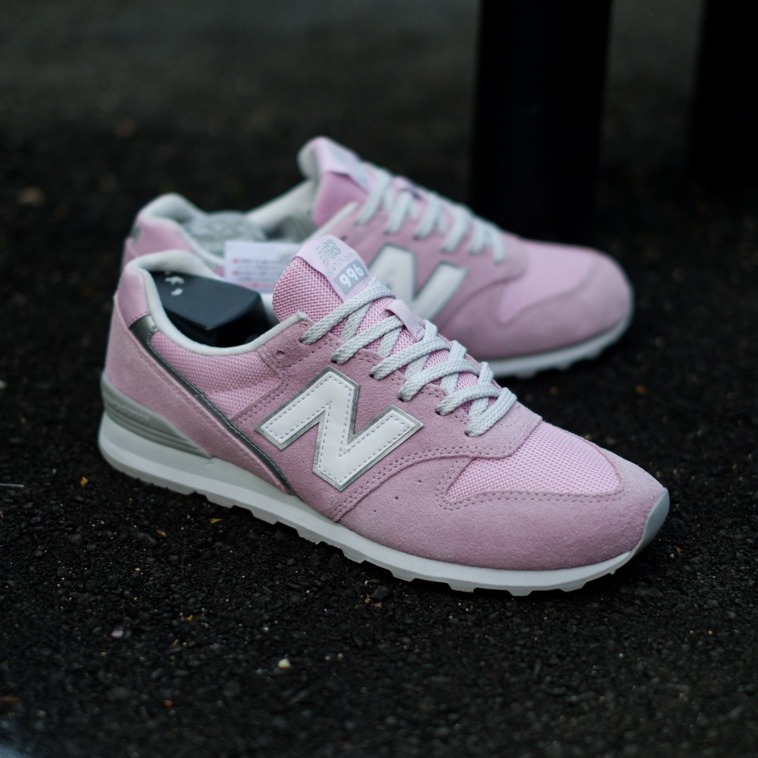 New Balance Wmns Wl 996 Cld Candy Pink Original Fesyen Wanita Sepatu Di Carousell
